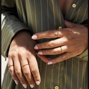 Green oversized button down top/ dress